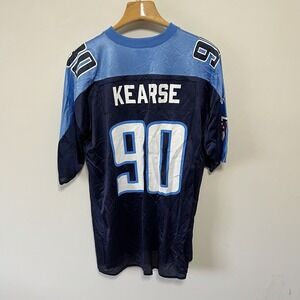 VTG Tennessee Titans Jevon Kearse Jersey 2XL Blue NFL Football The Freak 90s Pum
